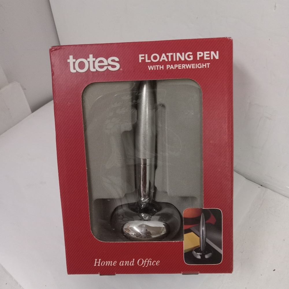 Totes Floating Pen with Paperweight  New